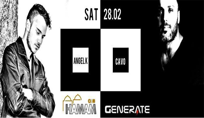 Ο "Chris Cavo" για πρώτη φορά στην Κω με τον "Angel K." το Σαββάτο 28 Φεβρουαρίου στο Hamam!