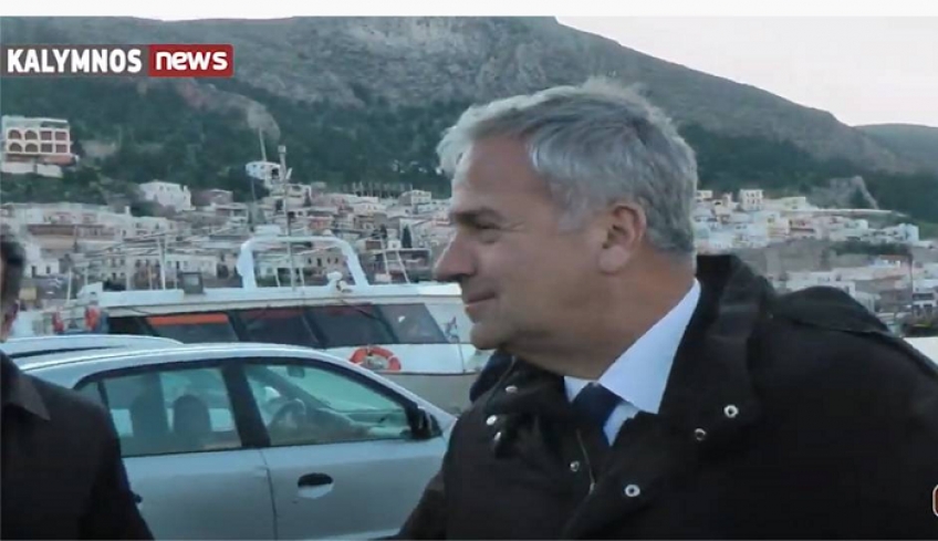 Το πρόγραμμα επίσκεψης του Υπουργού Αγροτικής Ανάπτυξης και Τροφίμων  Μάκη Βορίδη στην Κάλυμνο.