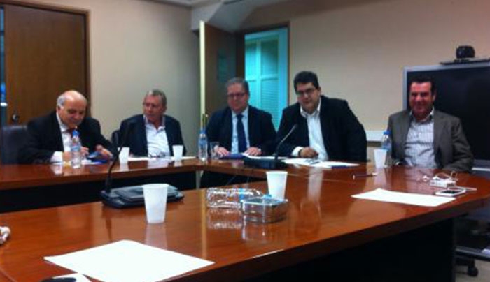 Συνεδρίαση του Εποπτικού Συμβουλίου της ΕΝ.Π.Ε υπο την προεδρία του Χ. Κόκκινου