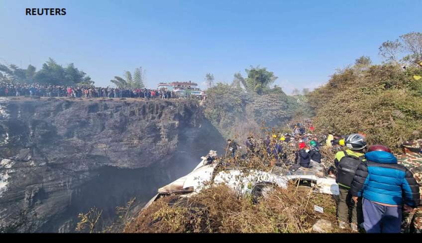 Νεπάλ: Τουλάχιστον 40 οι νεκροί στο αεροπορικό δυστύχημα