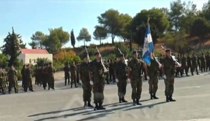 Η τελετή ορκωμοσίας των νεοσύλλεκτων οπλιτών της 2018 Ε΄ ΕΣΣΟ, στην Κω (ΒΙΝΤΕΟ)