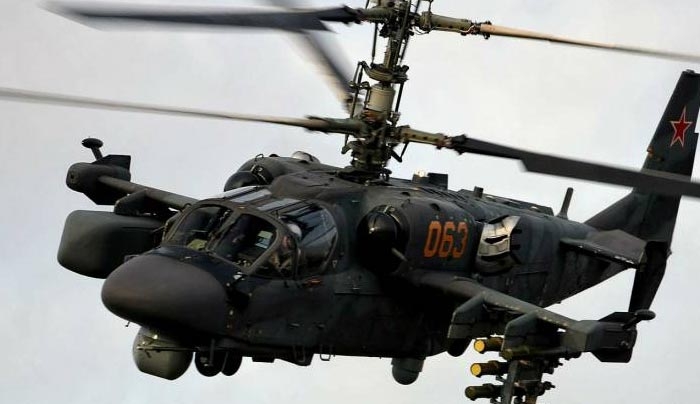 Τα ρωσικά επιθετικά ελικόπτερα Ka-52 Alligator «κατεβαίνουν» στη Μεσόγειο (βίντεο)