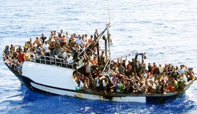 "Καραβιά" 121 παράνομων μεταναστών αποβιβάστηκε στη Σύμη