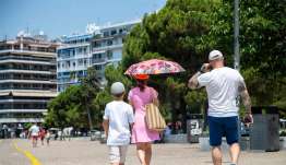 Καιρός σήμερα: Έως 37 βαθμούς η θερμοκρασία – Βόρειοι άνεμοι έως 6 μποφόρ