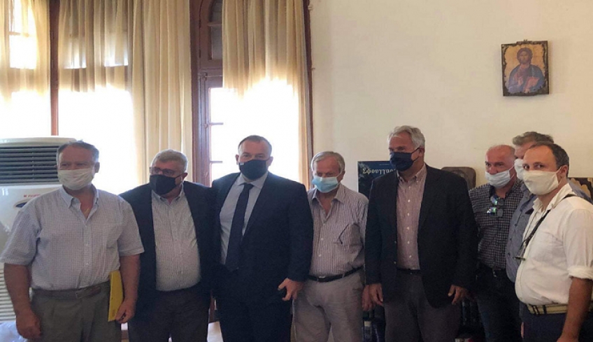 Στην Κάλυμνο συνόδευσε, τον Υπ. Αγροτικής Ανάπτυξης Μ.Βορίδη , ο Ιωάννης Παππάς