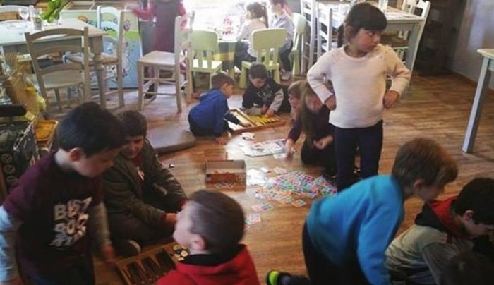 Επίσκεψη στην Κάλυμνο από τα παιδιά του Νηπιαγωγείου Αντιμάχειας.