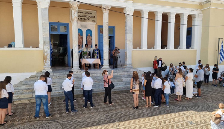 Από το Καστελλόριζο, το μήνυμα του βουλευτή ΣΥΡΙΖΑ-ΠΣ Νεκτάριου Σαντορινιού για την έναρξη της σχολικής χρονιάς.