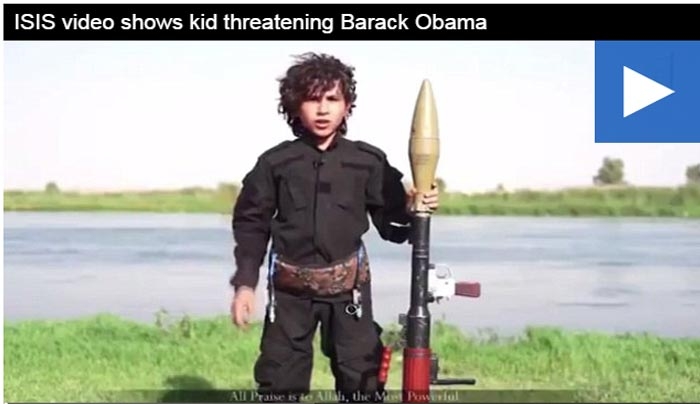 Ανήλικος τζιχαντιστής απειλεί να αποκεφαλίσει τον Ομπάμα σε νέο βίντεο