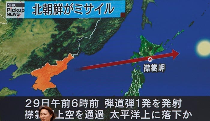 Παγκόσμιος συναγερμός: Πύραυλοι της Βόρειας Κορέας πέρασαν πάνω από την Ιαπωνία