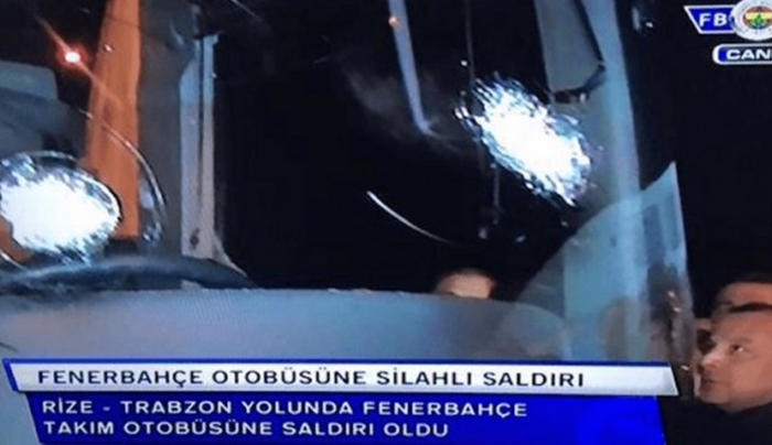 Δολοφονική επίθεση στο πούλμαν της Φενέρμπαχτσε! (ΦΩΤΟ - VIDEO)