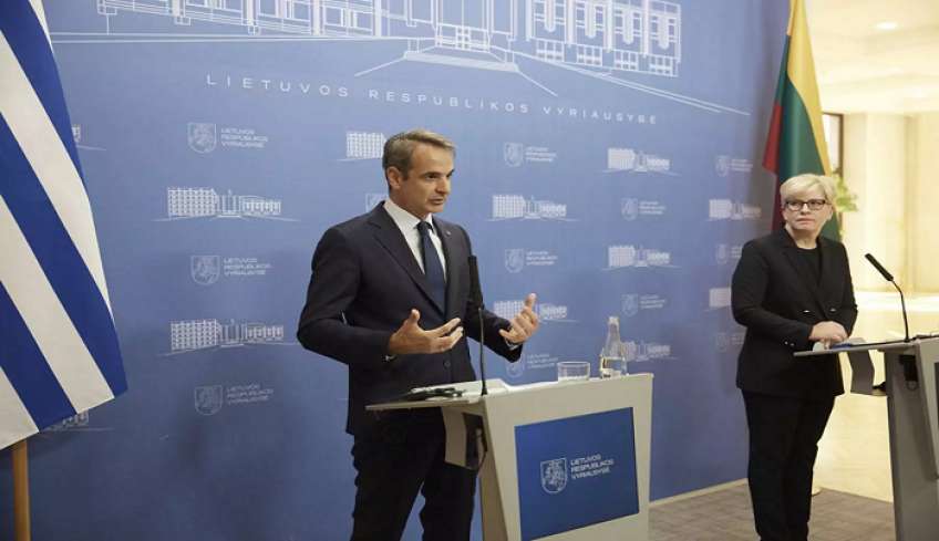 Κυριάκος Μητσοτάκης: «Η Τουρκία προωθεί μετανάστες και πρόσφυγες στην Ελλάδα»