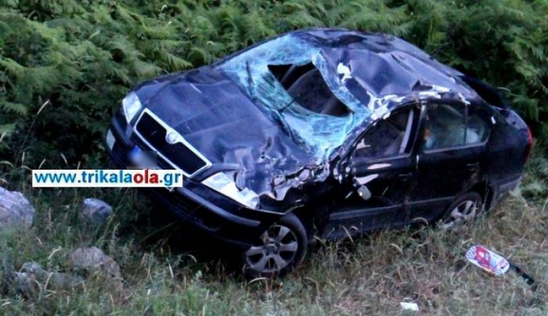 Εικόνες σοκ από το τροχαίο στα Τρίκαλα – Σκοτώθηκε βρέφος 13 μηνών [βίντεο]