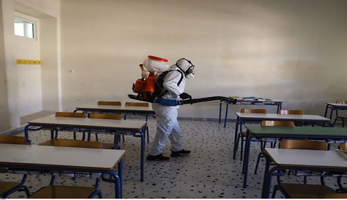 Α’ ΕΛΜΕ Δωδ/σου: Απολύμανση των σχολείων πριν και μετά την λειτουργία τους