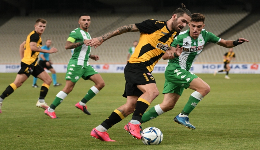 Super League: Η ΑΕΚ νίκησε τον Παναθηναϊκό και ανέβηκε πάλι στην δεύτερη θέση