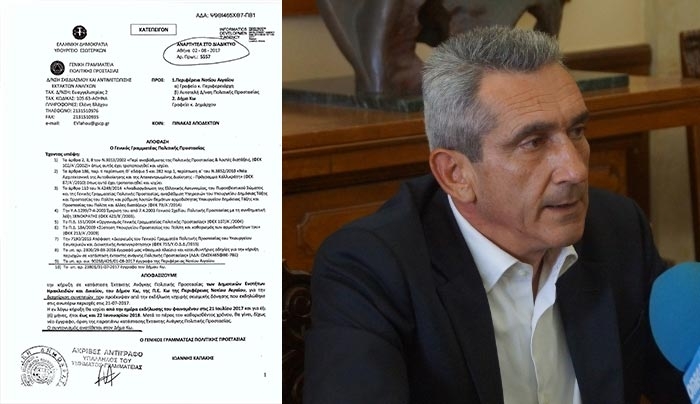 Ο Γιώργος Νικητιάδης συγχαίρει  και ταυτοχρόνως καταγγέλλει τον Δήμαρχο Κω, Γιώργο Κυρίτση