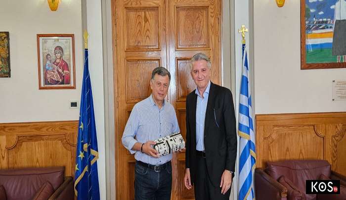 Με τον Τούρκο Πρέσβη της Αθήνας, συναντήθηκε ο δήμαρχος Κω Θεοδόσης Νικηταράς