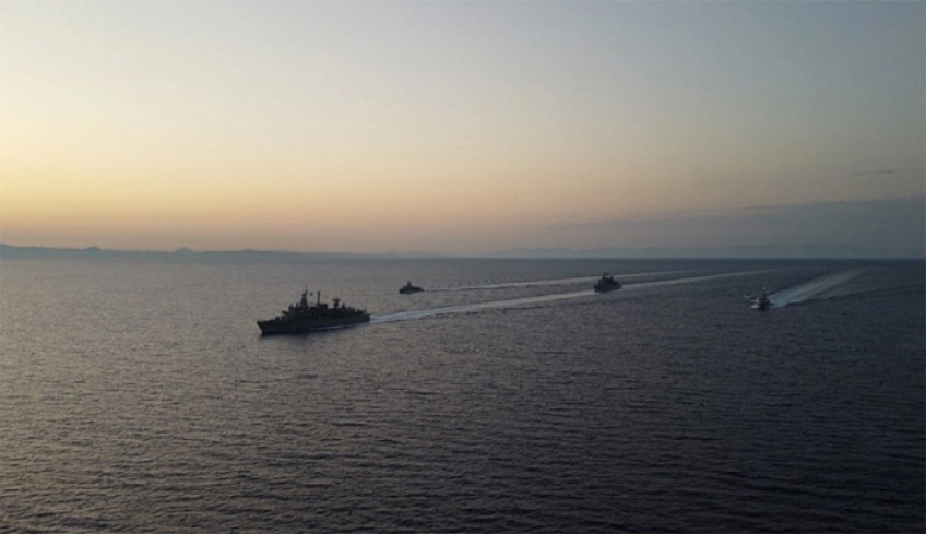 Φωτογραφίες ντοκουμέντο: Σε διάταξη μάχης σε αέρα και θάλασσα οι Ένοπλες Δυνάμεις απέναντι στο Oruc Reis