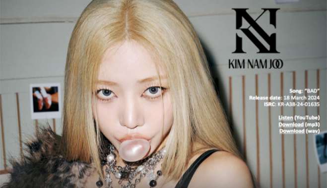 Κυκλοφόρησε το νέο single της Kim Nam Joo - BAD