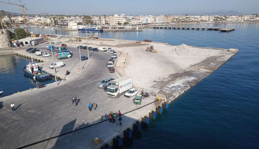 Κως: Στις 30 Σεπτεμβρίου παραδίδεται το λιμάνι- Εκκρεμεί η οριοθέτηση χερσαίας ζώνης