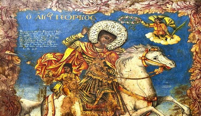 Ο Άγιος Γεώργιος του Κεφάλα (Χαλικούρα) εορτάζει Κυριακή και Δευτέρα του Πάσχα