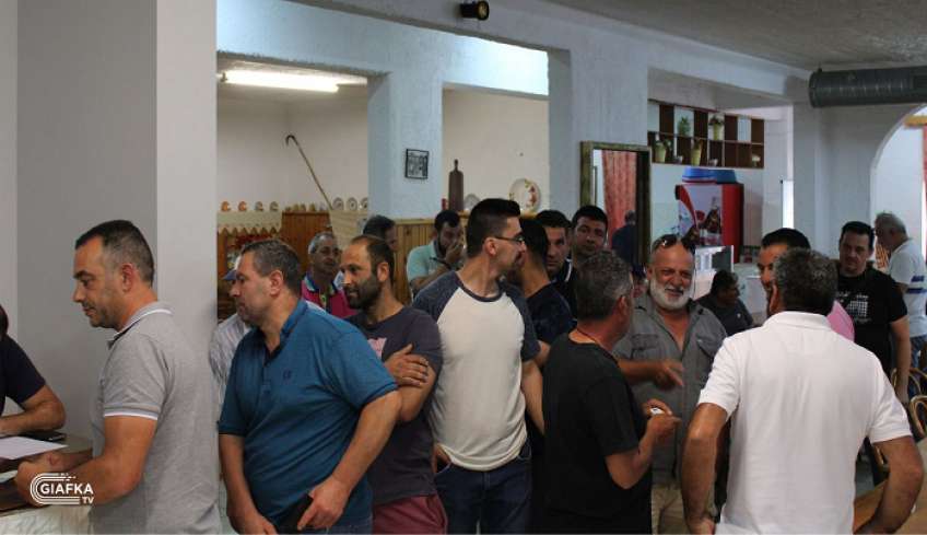 To νέο Δ.Σ του Α.Ο Πυλίου - Με την παρουσία αρκετού κόσμου οι εκλογές