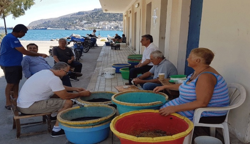 Περιοδεία Νεκτάριου Σαντορινιού στην Κάλυμνο