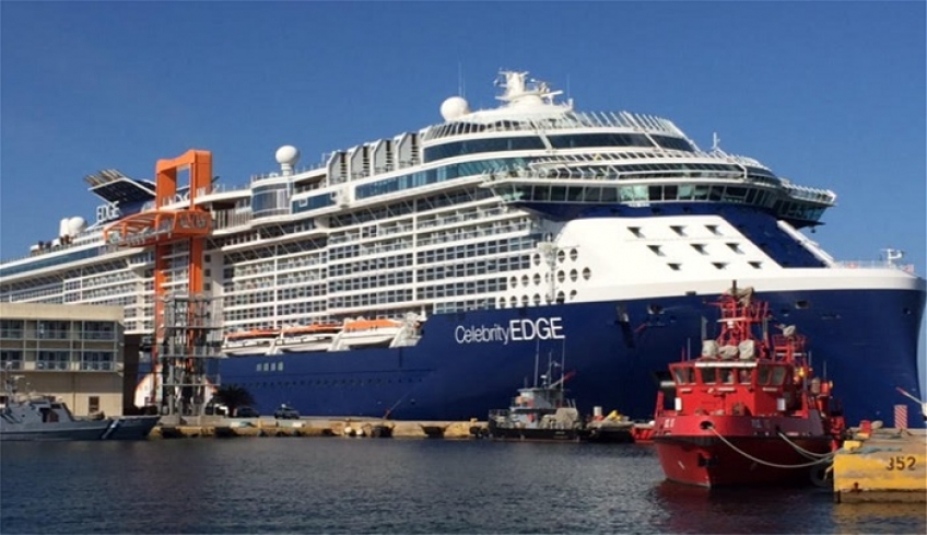 Στο λιμάνι του Πειραιά το «Celebrity Edge» με 2.500 επιβάτες