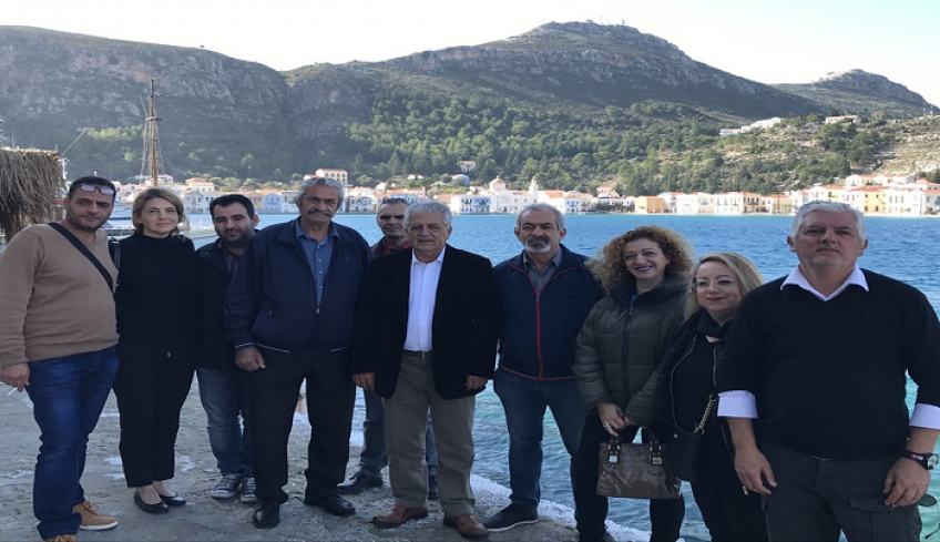 Στο Καστελλόριζο ο Αντιπεριφερειάρχης Πολιτισμού κ. Κάλλιστος Διακογεωργίου
