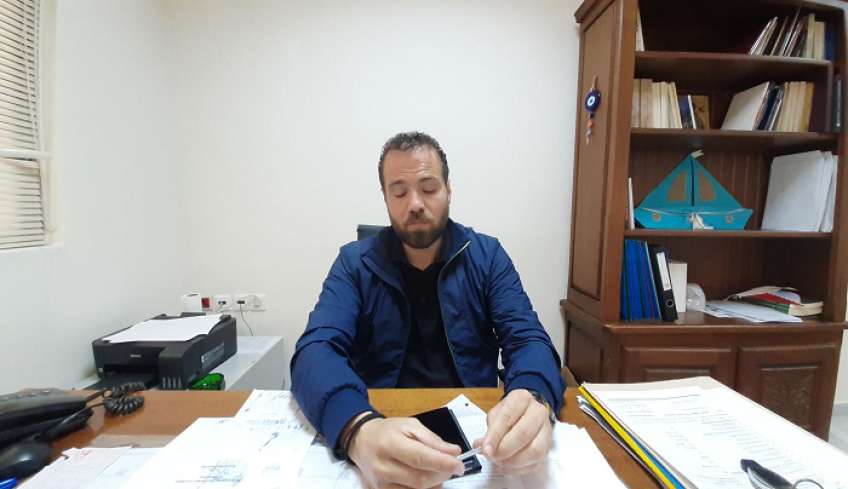Συνάντηση εργασίας του προέδρου του ΔΟΠΑΒΣ, Π. Χατζηχριστοφή, με αθλητικά σωματεία