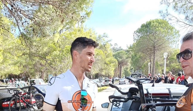 «πέταξε» στην κυριολεξία στην ατομική χρονομέτρηση ο Γιώργος Μπαραχάνος (video)