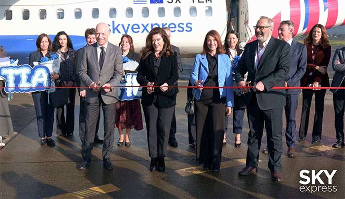 Η SKY express συνδέει την Κρήτη με την πρωτεύουσα της Αλβανίας με την νέα απευθείας πτήση Ηράκλειο–Τίρανα