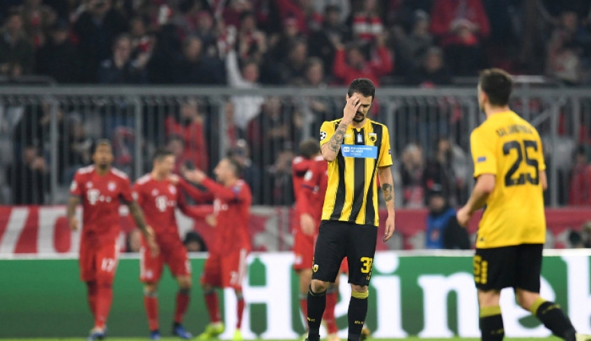 Δεν τα κατάφερε η ΑΕΚ που έχασε με 2-0 από την Μπάγερν για το Champions League