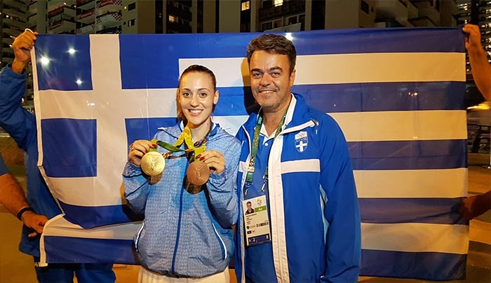 Η Αννα Κορακάκη στη Ρόδο στον 4ο Μαραθώνιο