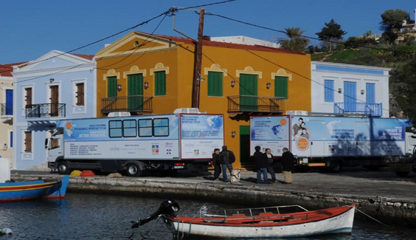 Αποστολή των Κινητών Ιατρικών Μονάδων στο Καστελλόριζο