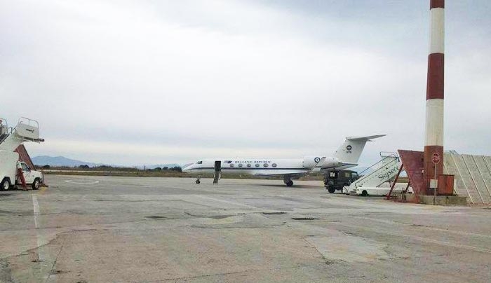 Στη Ρόδο προσγειώθηκε χθες το Πρωθυπουργικό αεροσκάφος Άγνωστο για ποιούς λόγους έγινε η μετάβασή του