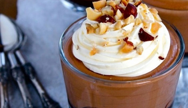 Cheesecake με nutella και σαντιγί
