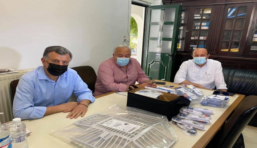 Ο Δήμος μας δώρισε στο Νοσοκομείο της Κω, 2 φορητούς αναπνευστήρες για την πτέρυγα COVID-19.