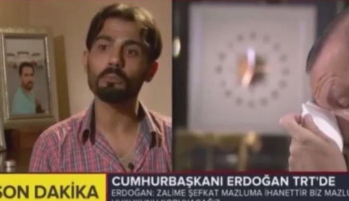 Δάκρυσε ο Ερντογάν σε εκπομπή του TRT για το πραξικόπημα - ΒΙΝΤΕΟ