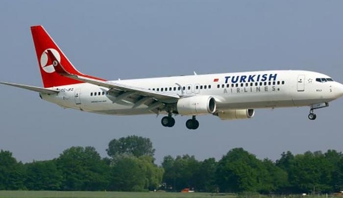 Αναγκαστική προσγείωση αεροπλάνου της Turkish Airlines