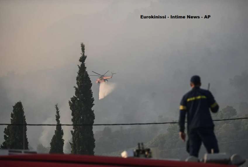 Συνολικά 55 φωτιές σε ένα 24ωρο στην Ελλάδα - Η εικόνα των πύρινων μετώπων