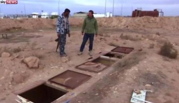Τα φρικτά υπόγεια μπουντρούμια των τζιχαντιστών στην έρημο – ΒΙΝΤΕΟ