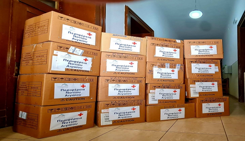 Διαγνωστικά τεστ ταχείας ανίχνευσης αντιγόνου (rapid tests) παρέδωσε η Περιφέρεια σε Κάρπαθο και Κάσο