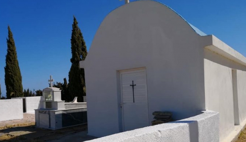 Οι εργασίες εξωραϊσμού και αναμόρφωσης του Κοιμητήριου στο Μαστιχάρι - ΕΥΧΑΡΙΣΤΗΡΙΟ Δωρητών