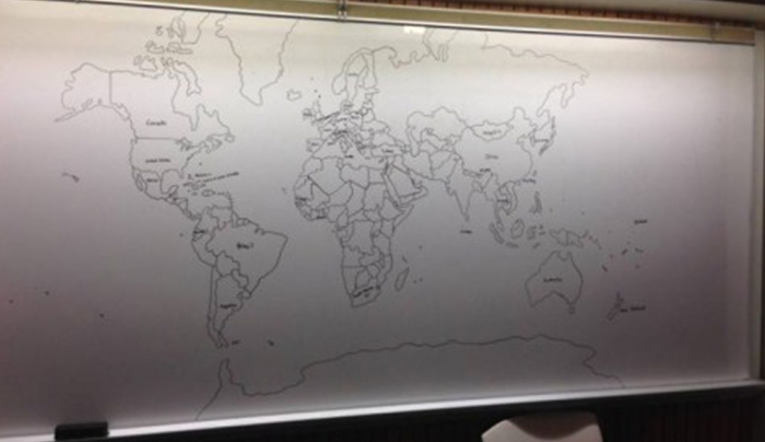 Απίστευτο: 11χρονος με αυτισμό σχεδίασε από μνήμης τον παγκόσμιο χάρτη!