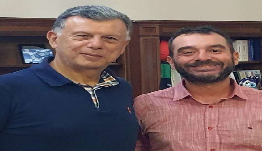 Με τον Θεοδόση Νικηταρά και ο Δημήτρης Τυρίκος