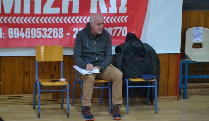 Παρελθόν απ' το ανδρικό της Α.Ε Δικαίου ο Τζομάκας, συνεχίζει ο Παπούλης