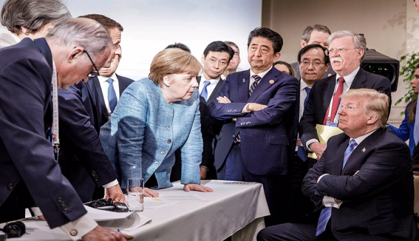 «Πόρτα» Μέρκελ και Τραμπ για την επιστροφή Πούτιν στη G7