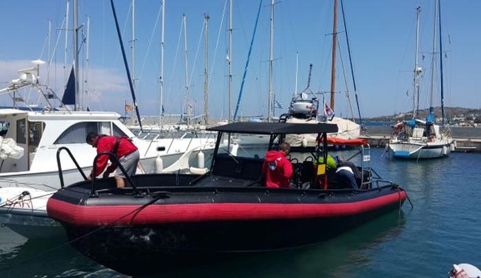 Νέο διασωστικό σκάφος για την Ελληνική Ομάδα Διάσωσης στην Κω