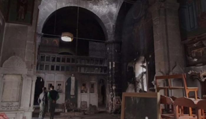 Τζιχαντιστές έκαψαν εκκλησίες και μοναστήρια στη Συρία – ΒΙΝΤΕΟ