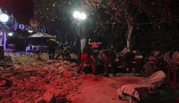 Άμεση κινητοποίηση του Περιφερειακού Τμήματος Ε.Ε.Σ. Κω μετά τον ισχυρό σεισμό των 6,5 Ρίχτερ στο νησί